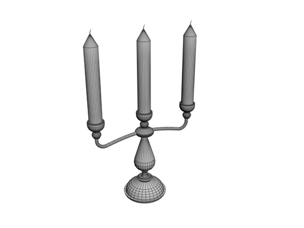 3D candelabra - TurboSquid 1458406