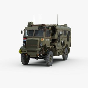 ww2 bedford qlr wireless 3D