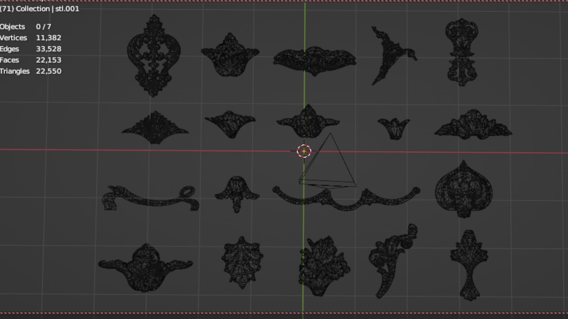 3D Acanthus Leaves Collection 14 3D Model - TurboSquid 1875516