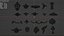 3D Acanthus Leaves Collection 14