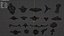 3D Acanthus Leaves Collection 14