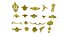 3D Acanthus Leaves Collection 14