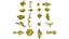 3D Acanthus Leaves Collection 14