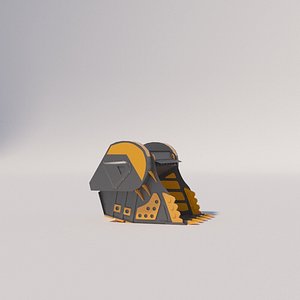 3D excavator bucket bf