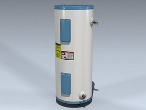 water heater 3d model