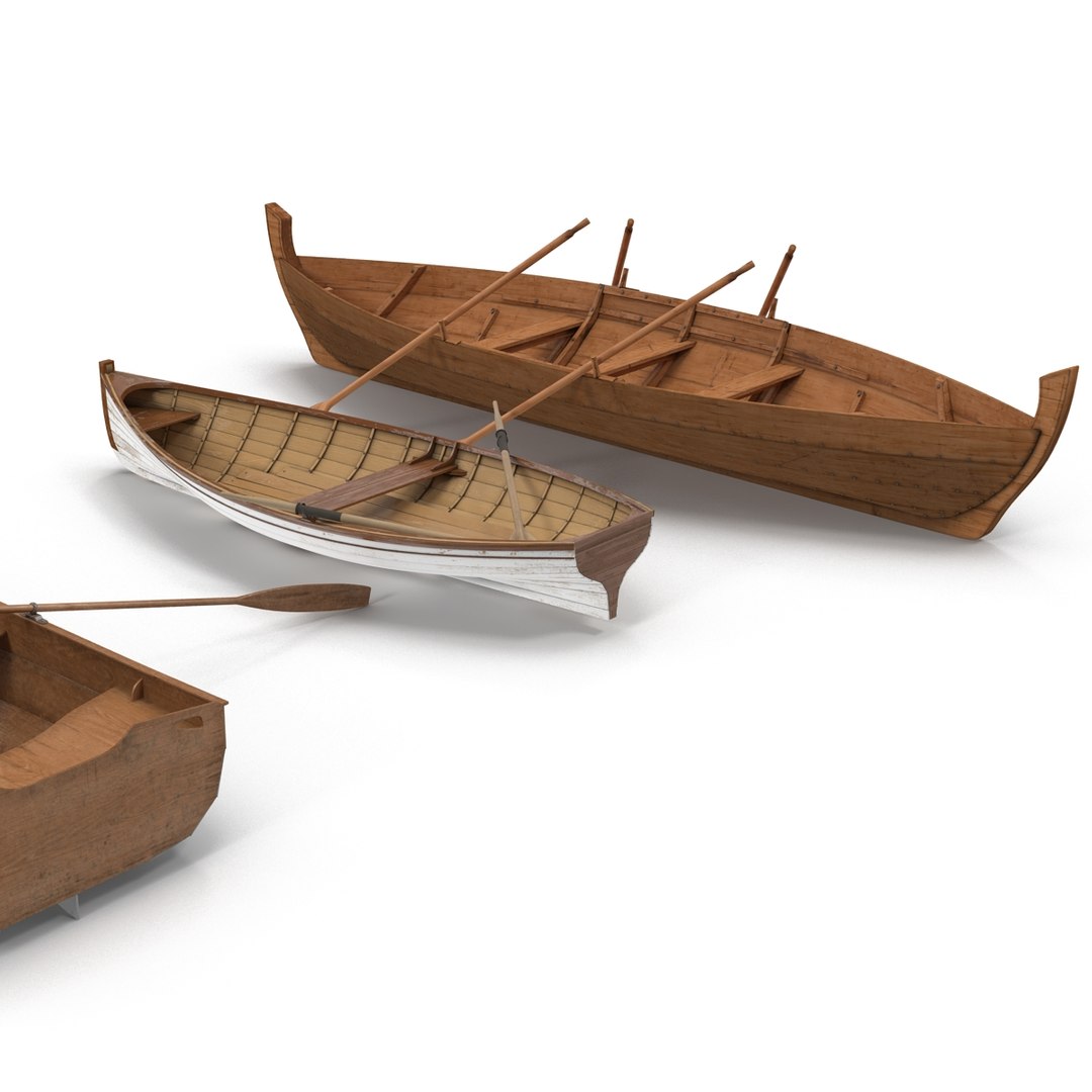 Rowing Boats Modeled Max