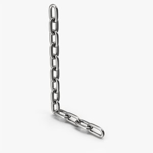 Chain Letter L 3D model