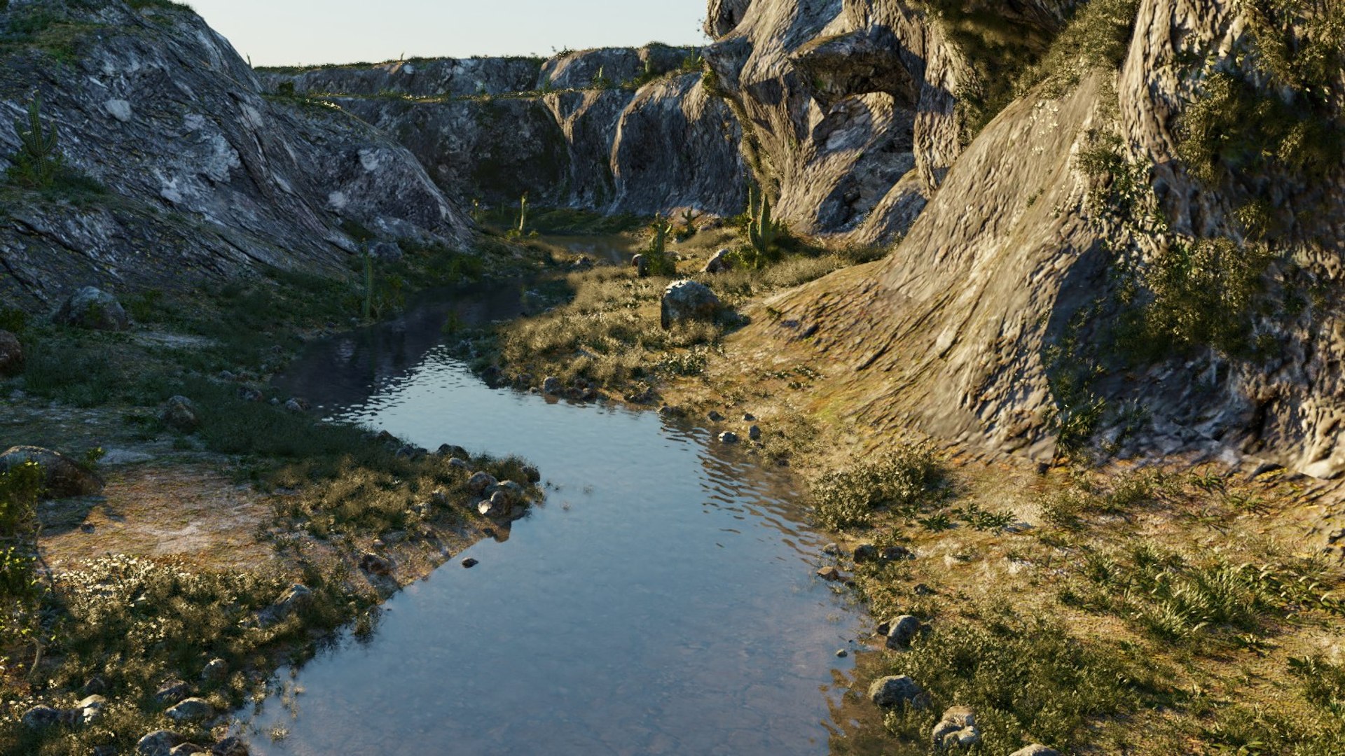 Dangerous Canyon In Blender Model - TurboSquid 1718920