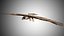 Falcon 2 Version Sitting and Flying rigged low poly