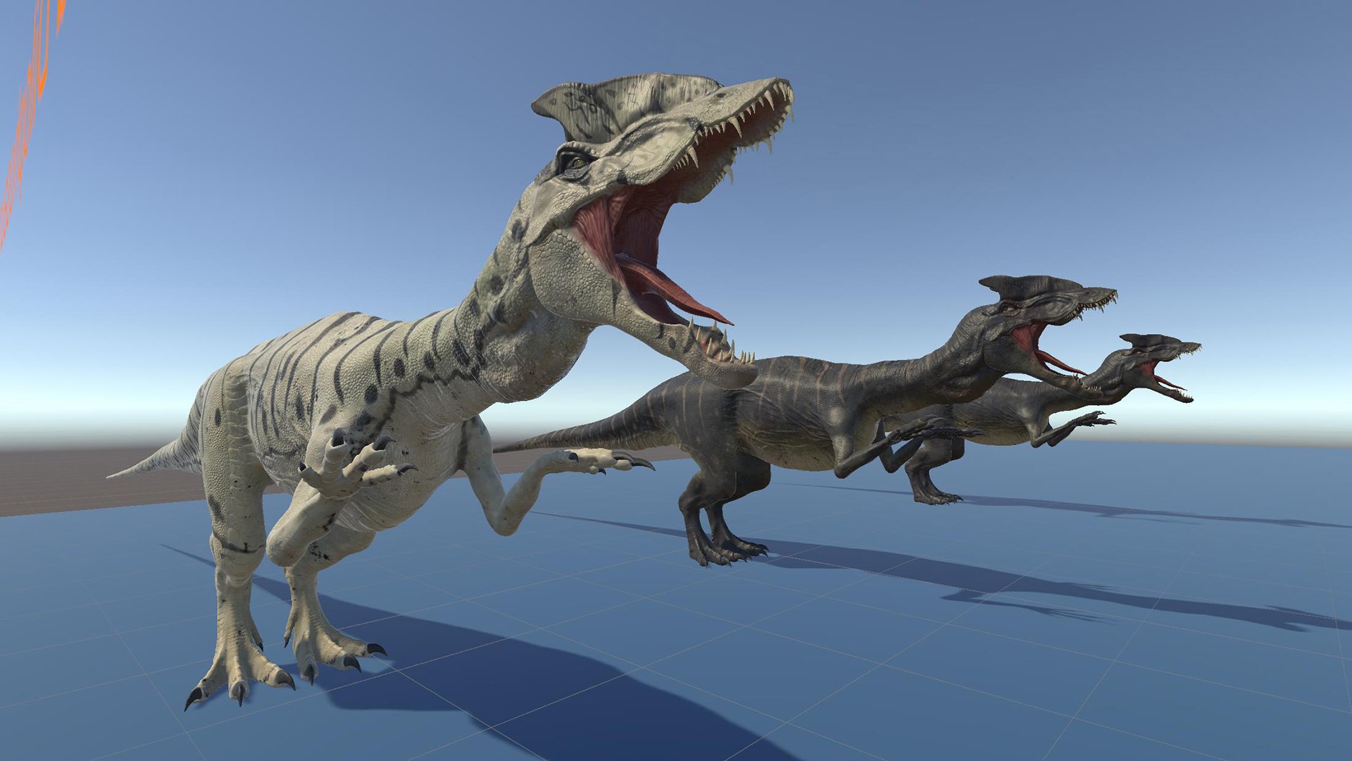 3D Dinosaur - Hybrid Dilophosaurus Unity Project Model - TurboSquid 2263484