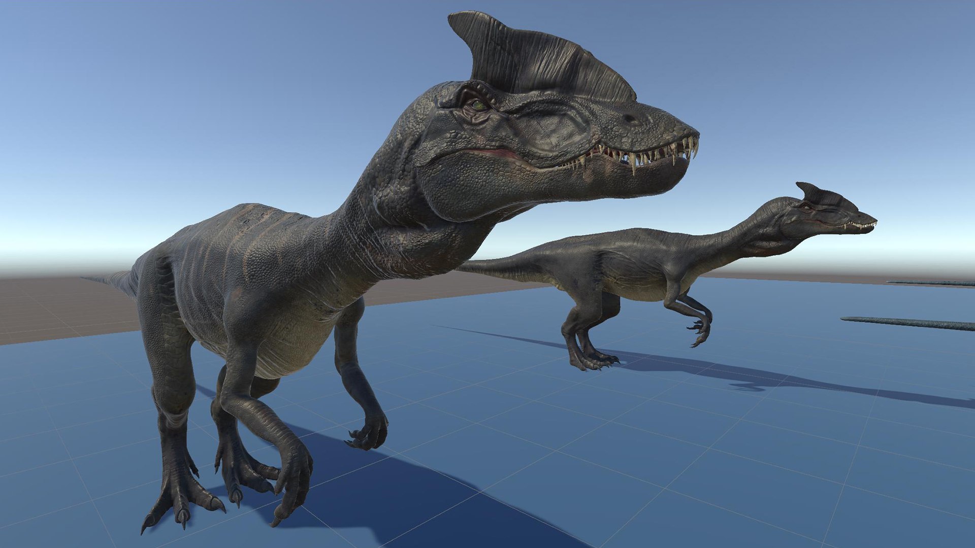 3D Dinosaur - Hybrid Dilophosaurus Unity Project Model - TurboSquid 2263484