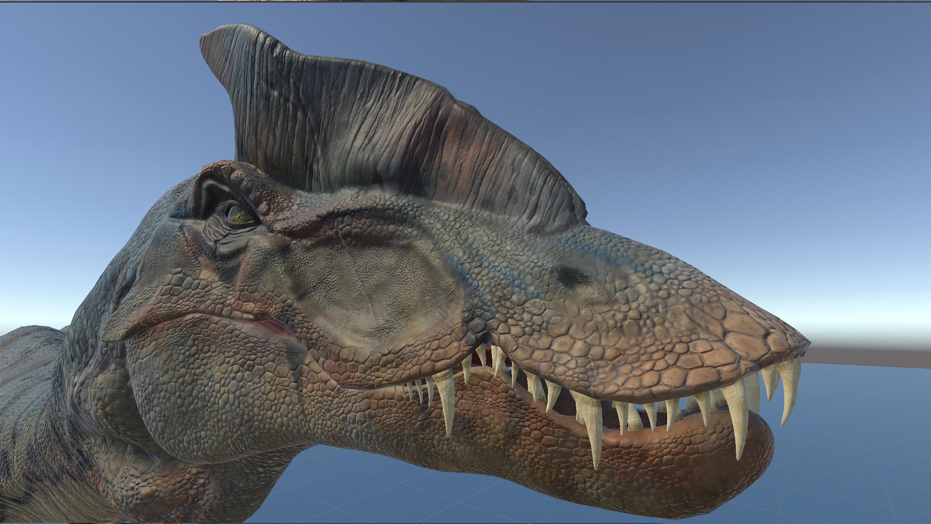 3D Dinosaur - Hybrid Dilophosaurus Unity Project Model - TurboSquid 2263484