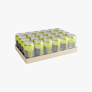 Lime Soda Can Pack of 24