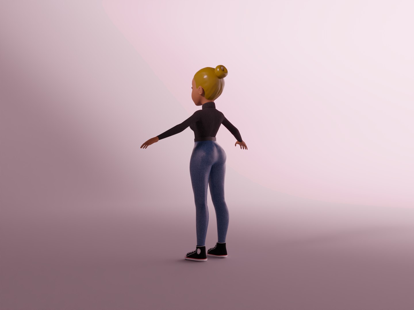 Cartoon Characters Rap 3D model - TurboSquid 1868871