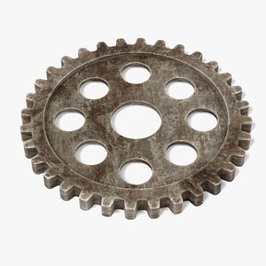 gear wheel 3d 3ds