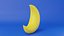 3D model Gold Moon
