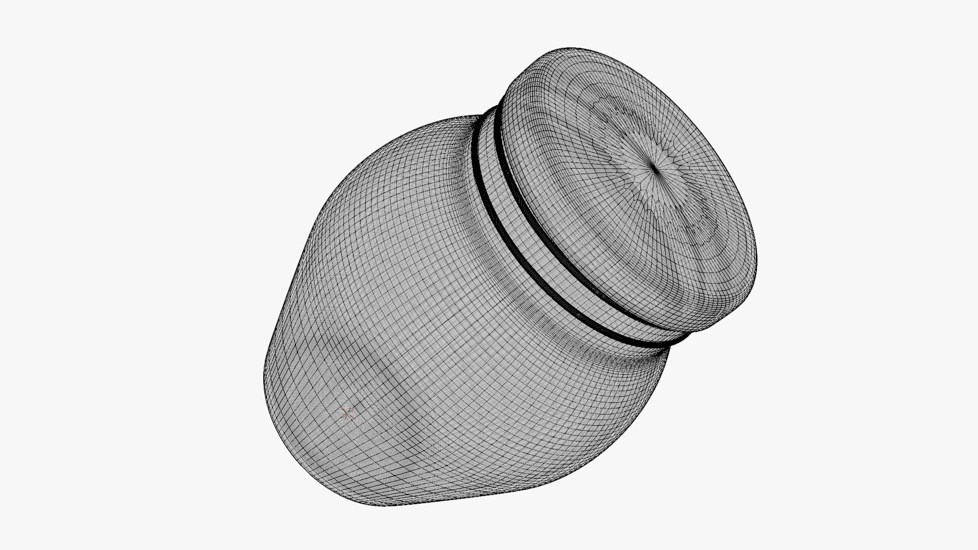 3D Jar - Geometry Only No Textures No Materials https://p.turbosquid.com/ts-thumb/nl/6M5gyi/zK/wireframesimage1/jpg/1776568616/1920x1080/fit_q87/c5fc3e16c6c0d4679745774809b16750a30acff7/wireframesimage1.jpg