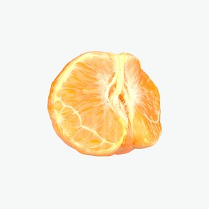 Mandarin Peeled Half