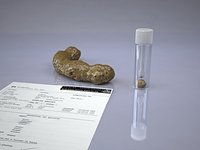 3d stool sample