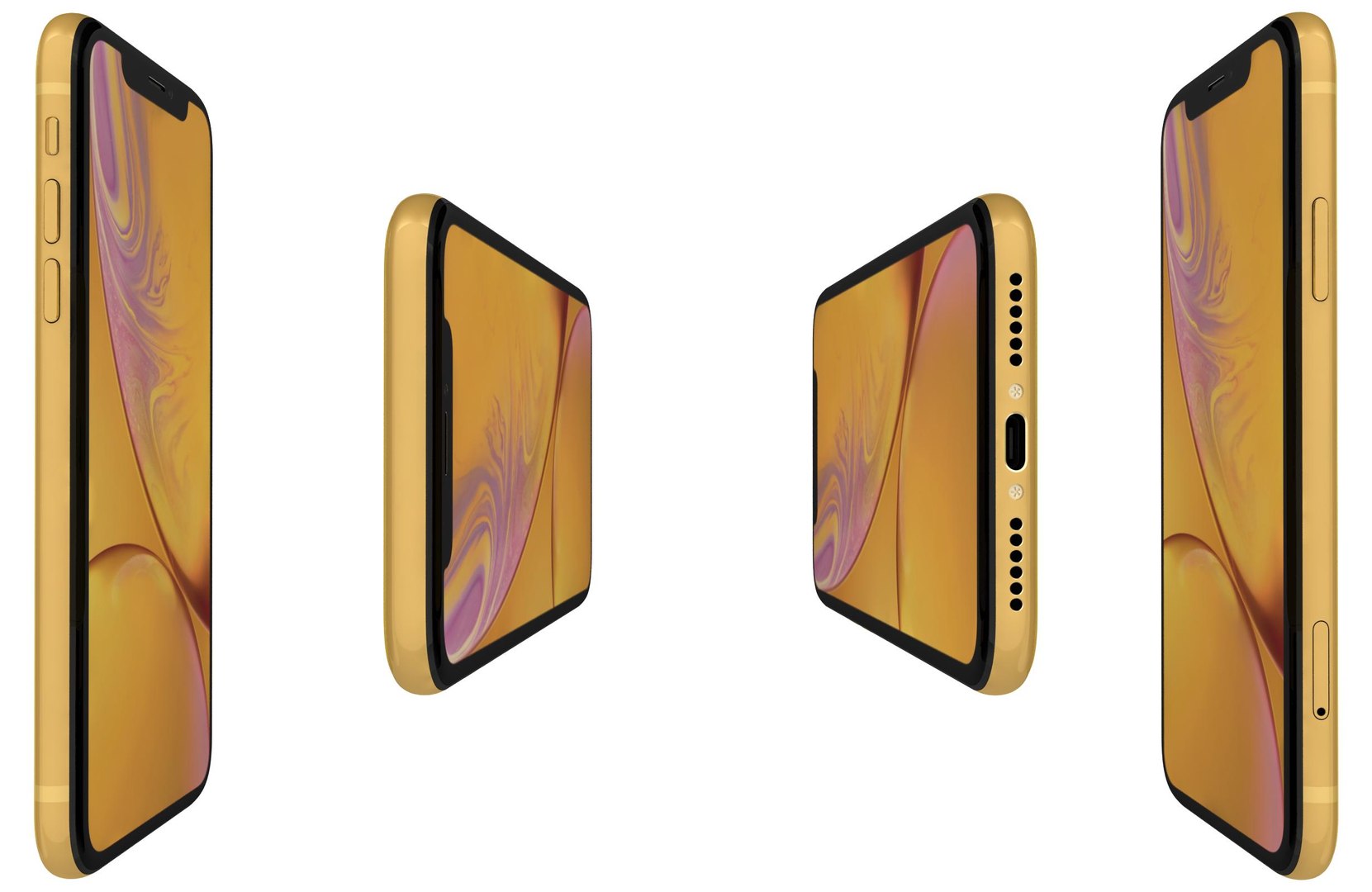 Apple Iphone Xr Yellow 3d Turbosquid 1334313 6238