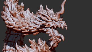 Dragon 3d print model