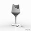 Broken wine glass