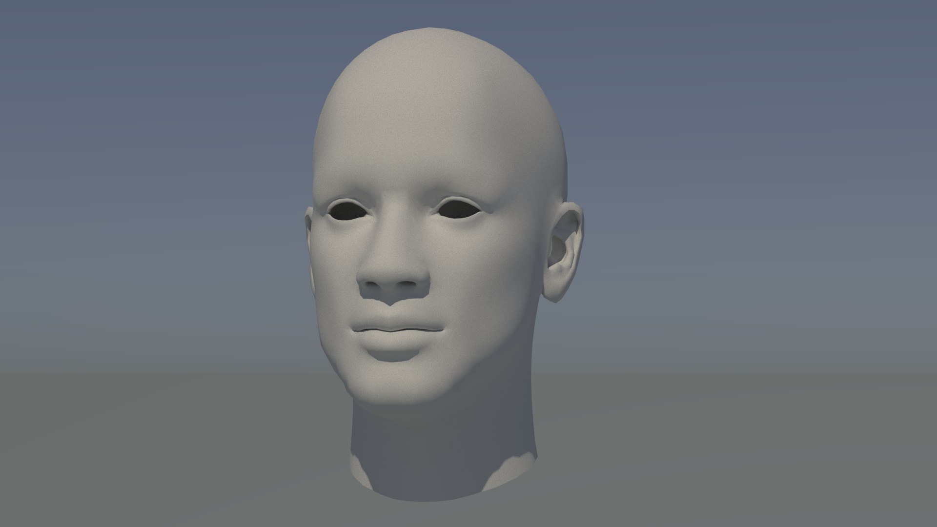 Base Male Head 3D Model TurboSquid 1903711