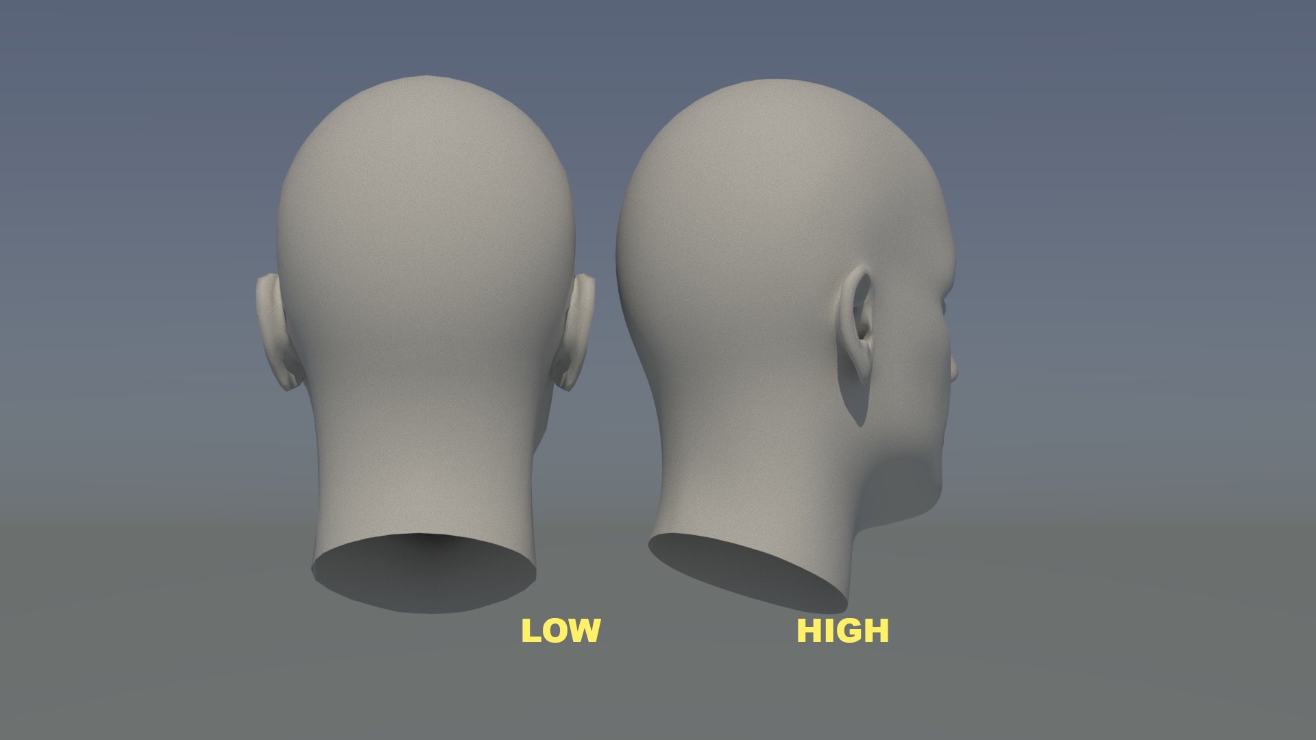 Base Male Head 3D Model - TurboSquid 1903711