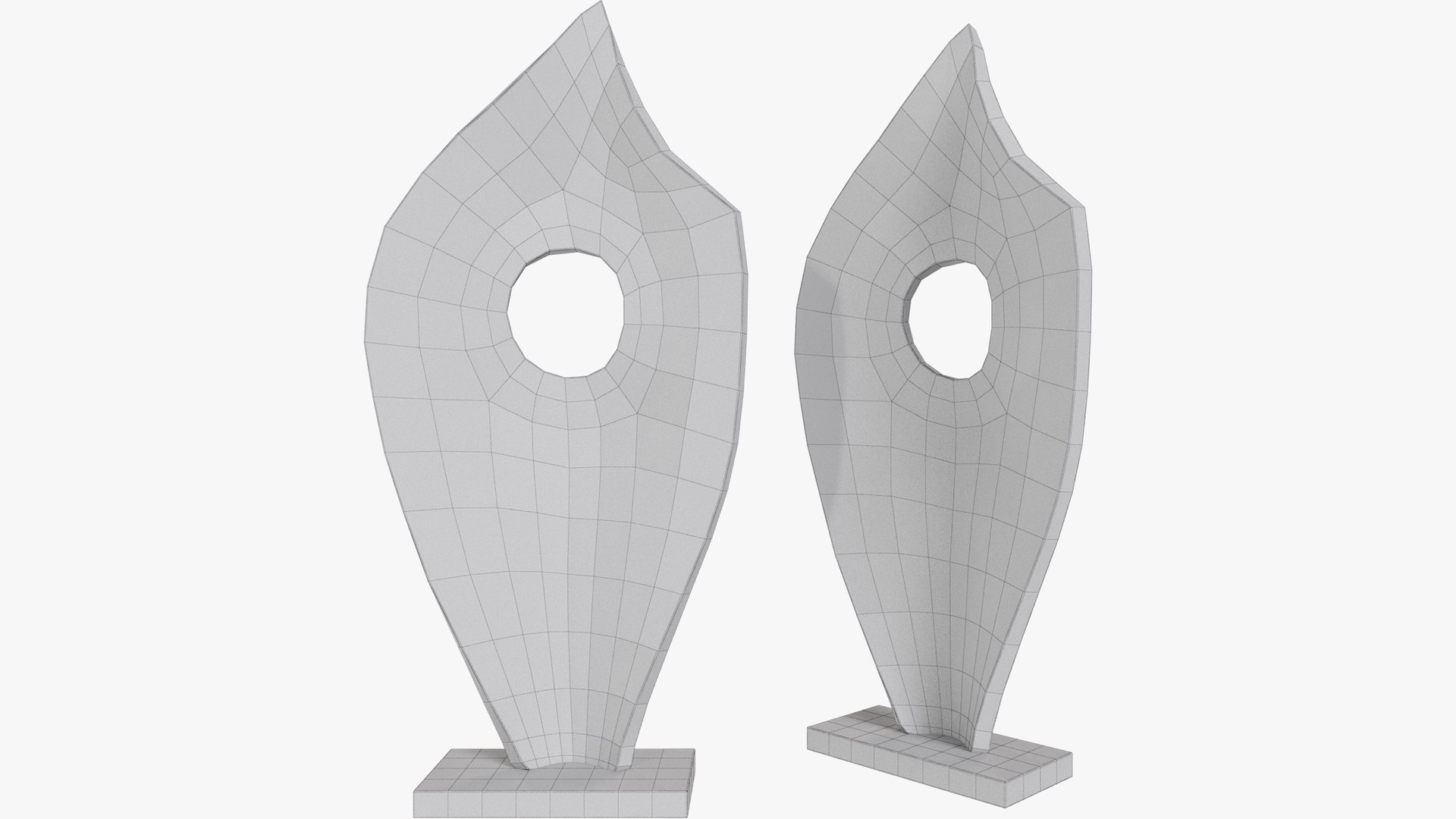 Barbara Hepworth Curved Form 3D - TurboSquid 2097032