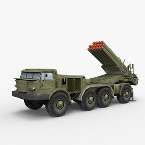 BM-27 URAGAN 9P140 on a ZIL 135 truck