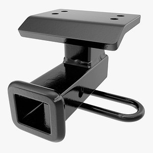 Step Bumper Receiver 3D Model