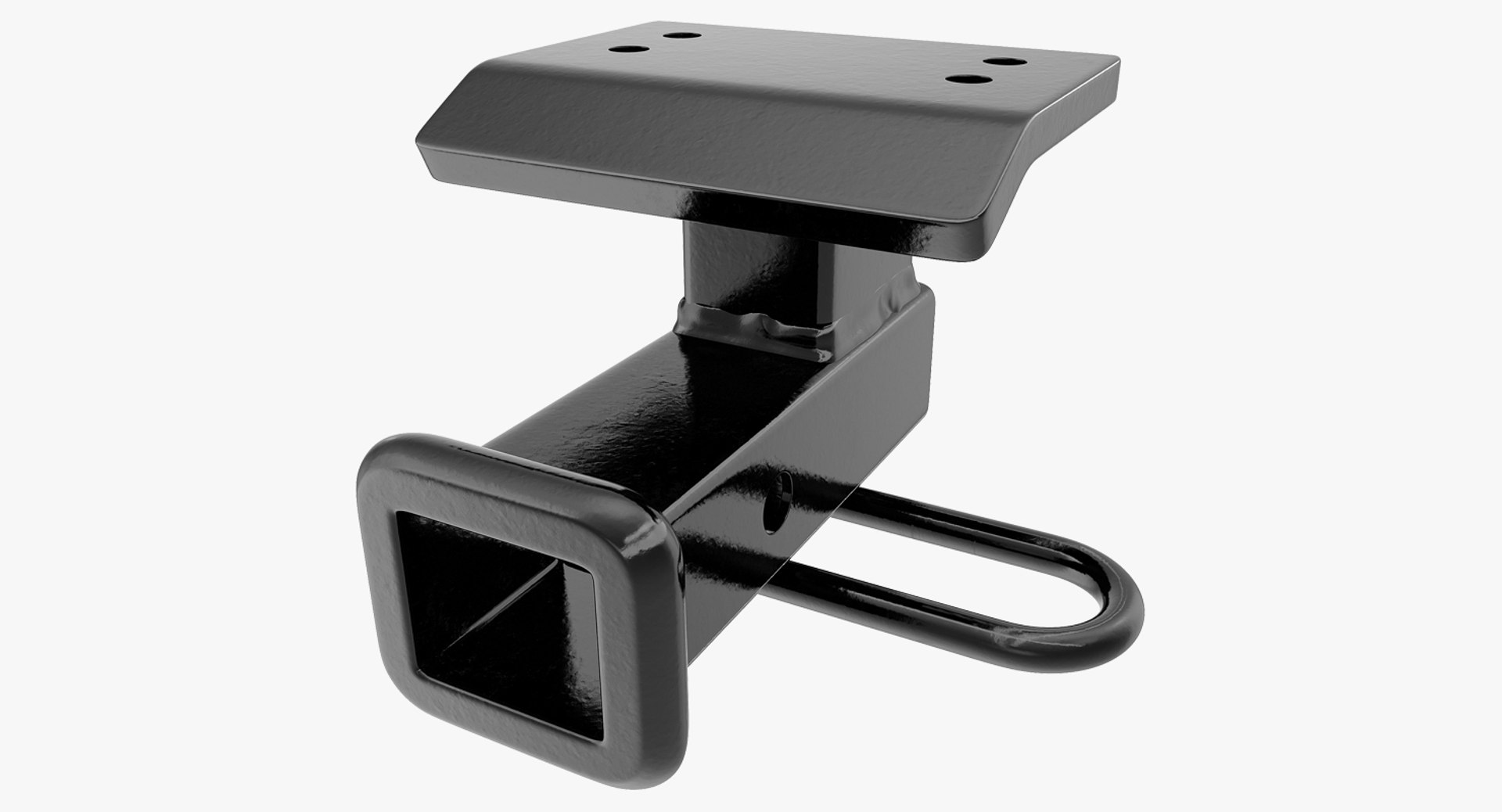 Step Bumper Receiver 3D Model 3D model preview