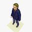 9 - 13 anni Euro Girl Julie Rigged e anche con IK per Cinema 4D