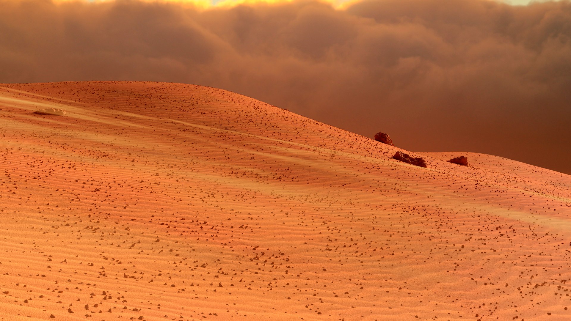 3d Mars Landscape