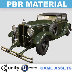 pbr realistic maybach ds8 3D model