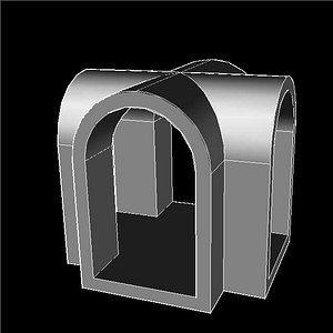 3d model stl file vaulted modular
