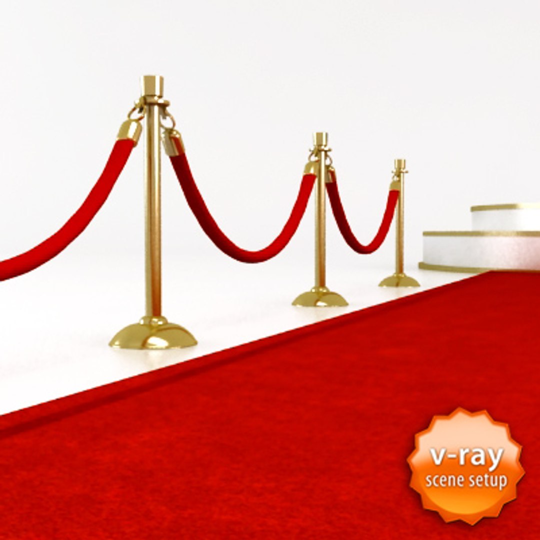 3d Red Carpet Model