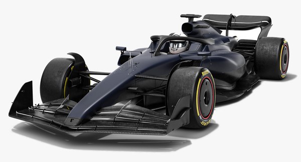modelo 3d Coche de carreras de Fórmula 1 Grey Cat GC19 F1 2023 ...
