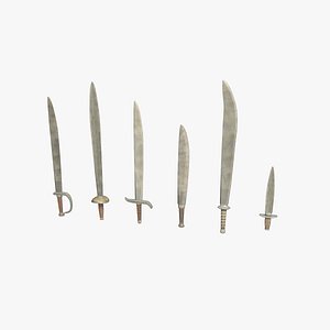 3D model Swords