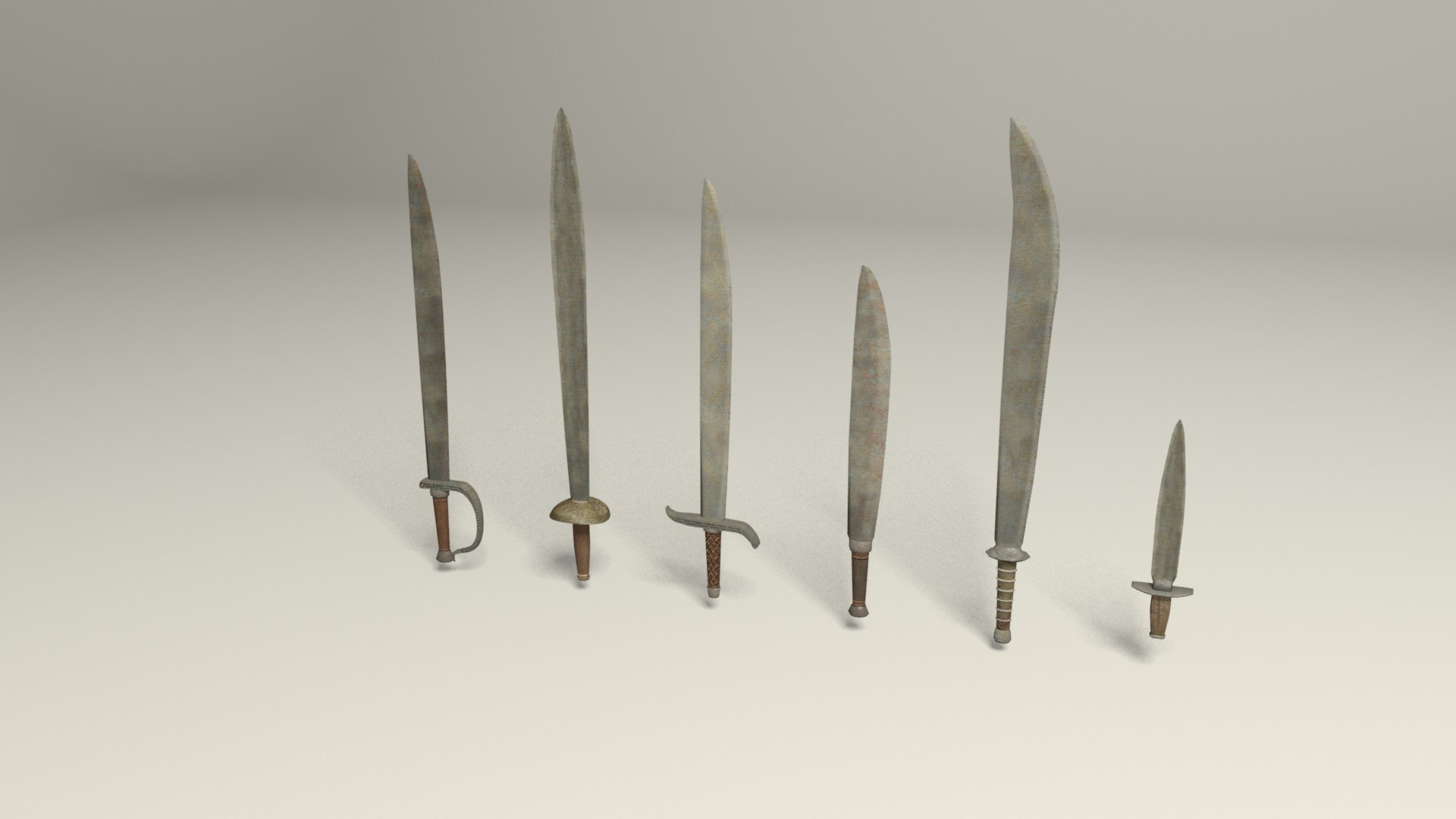 3D Model Swords - TurboSquid 1975344