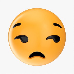3D Emoji 017 Unamused