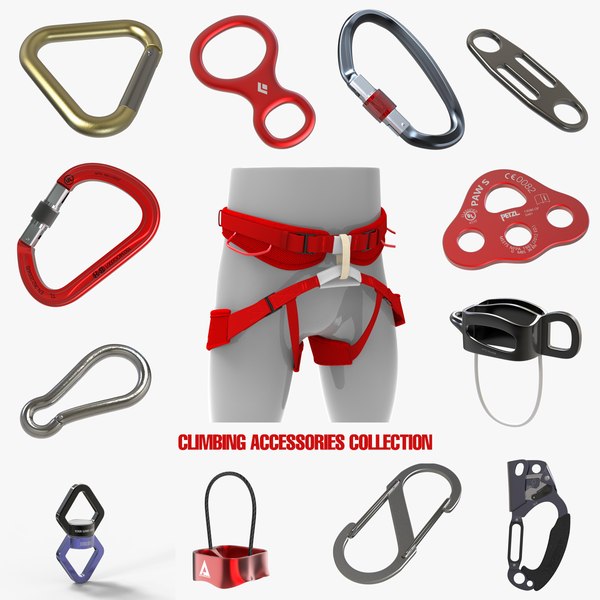 modelo 3d Colección de accesorios de escalada - TurboSquid 1451271
