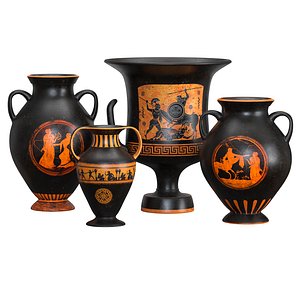 Ancient Clay Greek vases