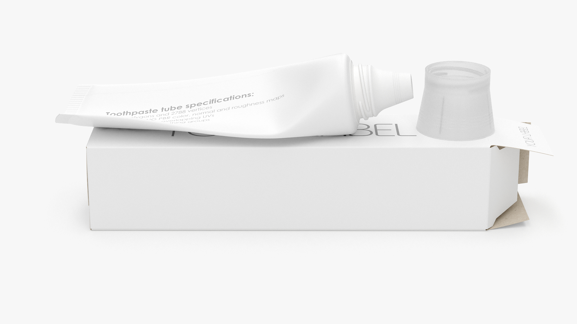 Toothpaste 01 Used 3D Model - TurboSquid 1833005