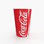 Coca cola Paper Soda Cup