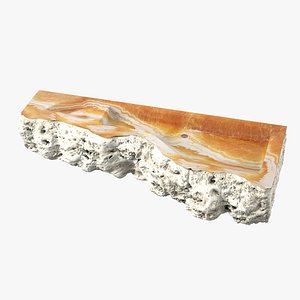 3D model marble sink