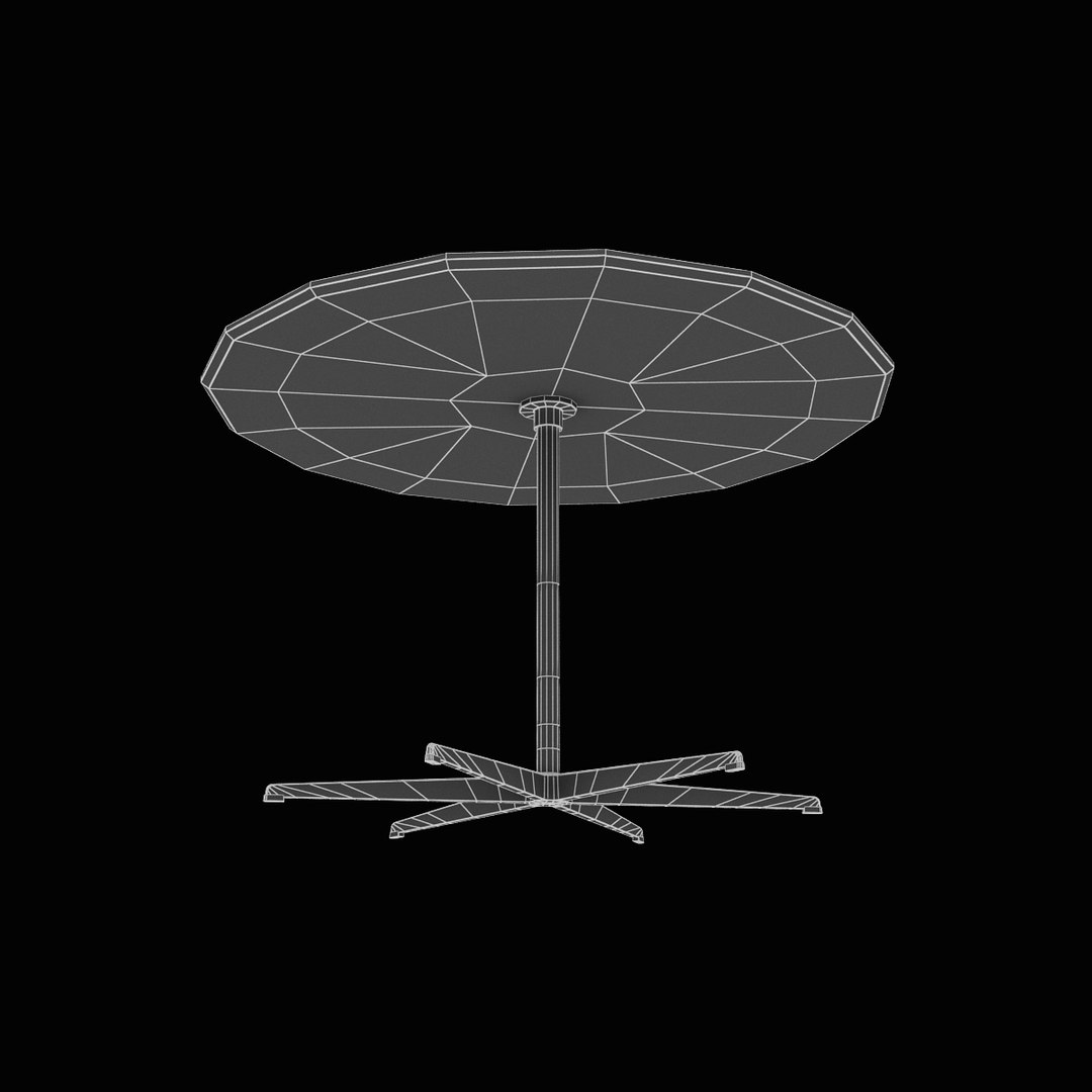 3d model tables designed arne