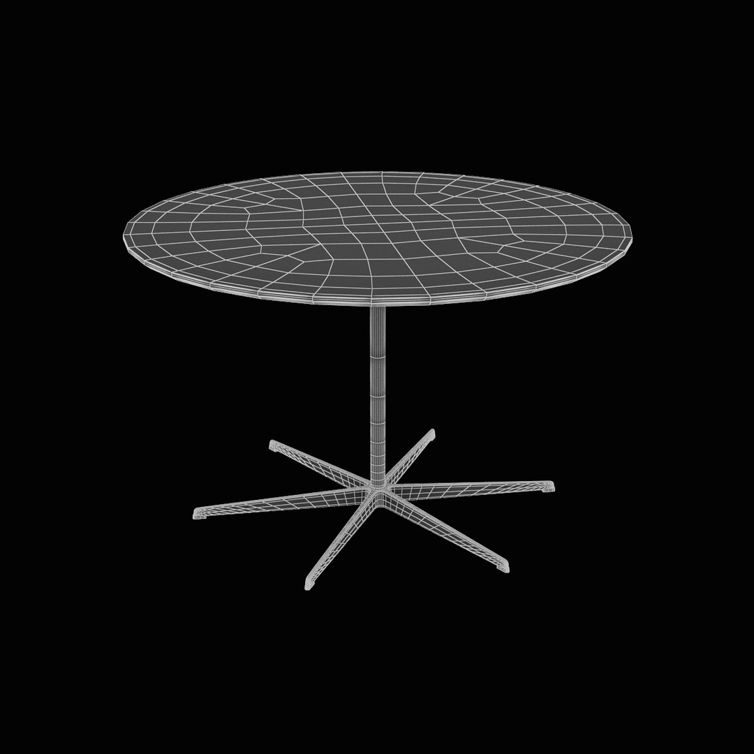 3d model tables designed arne