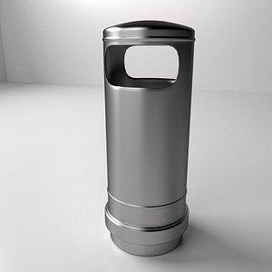 trashcan 3 3d 3ds