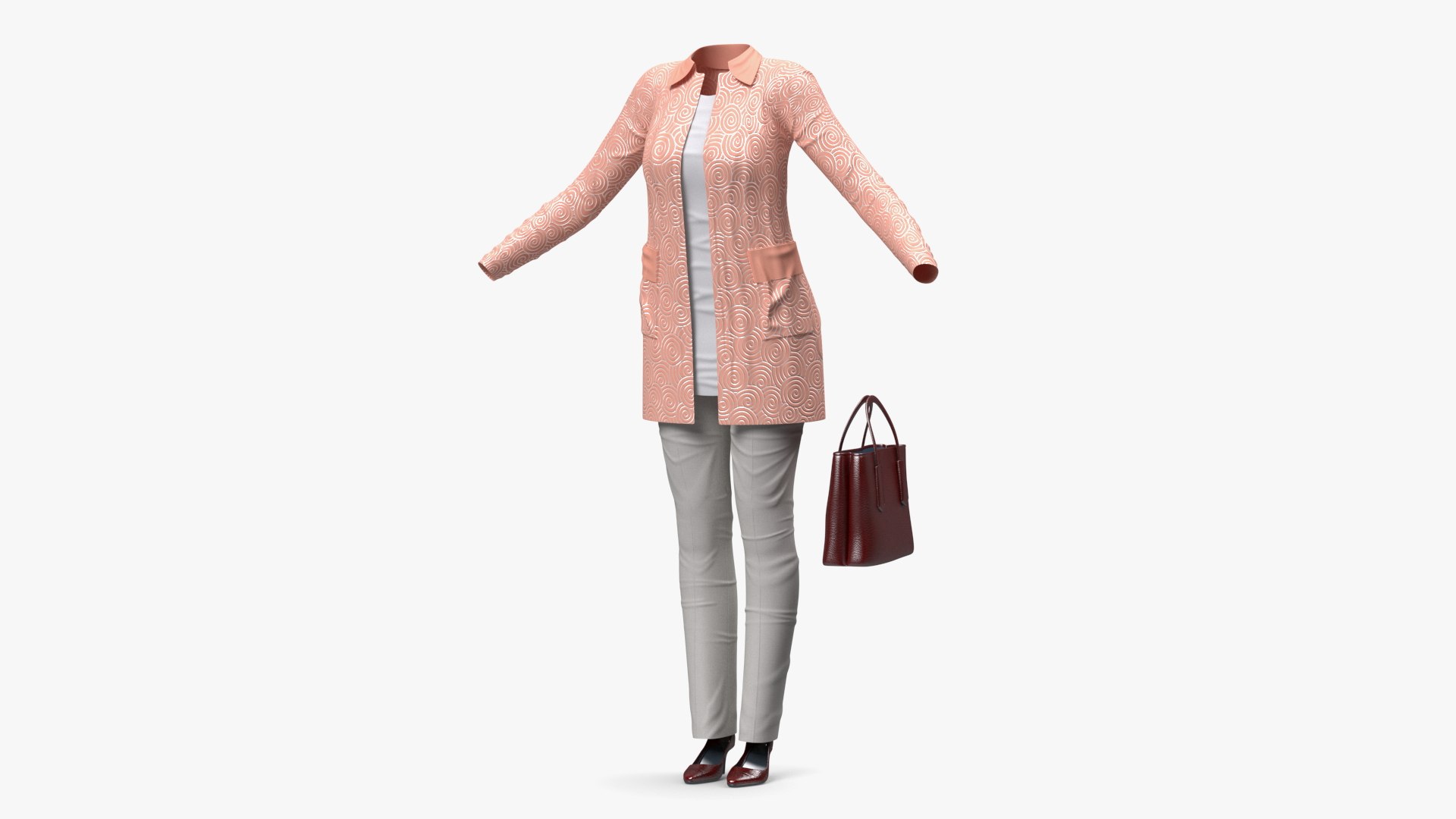 Everyday Clothes for Women 3D model preview